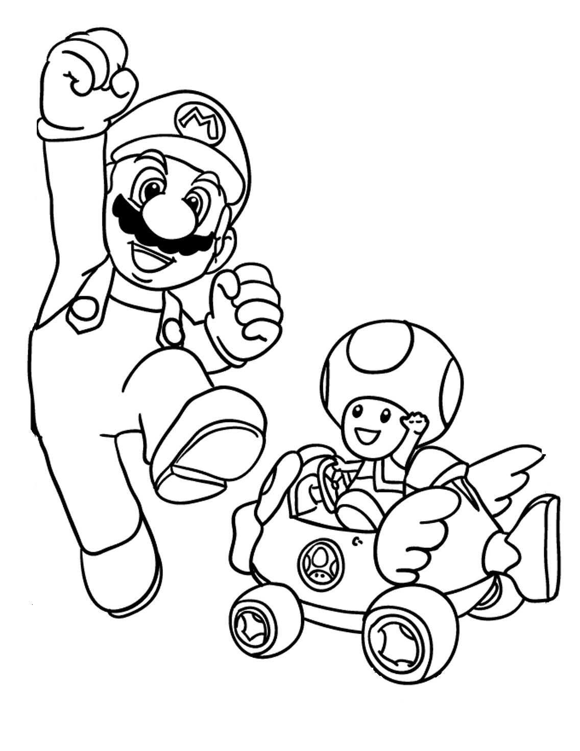 33 Mario Coloring Pages Printable Fun 25