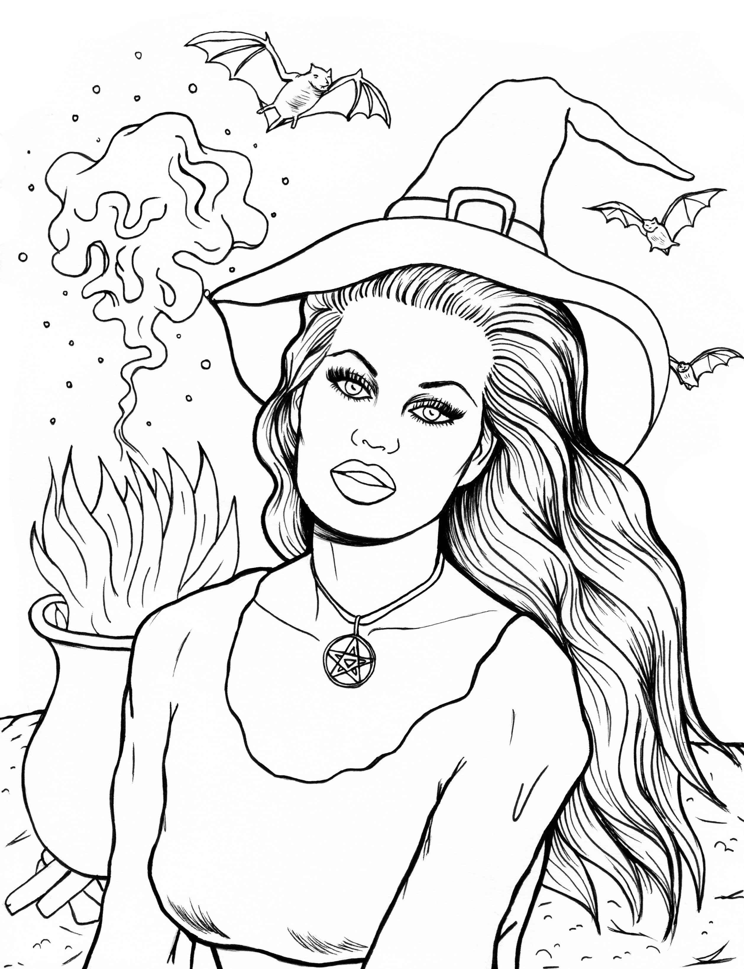 35 Free Halloween Coloring Pages for 2024 13