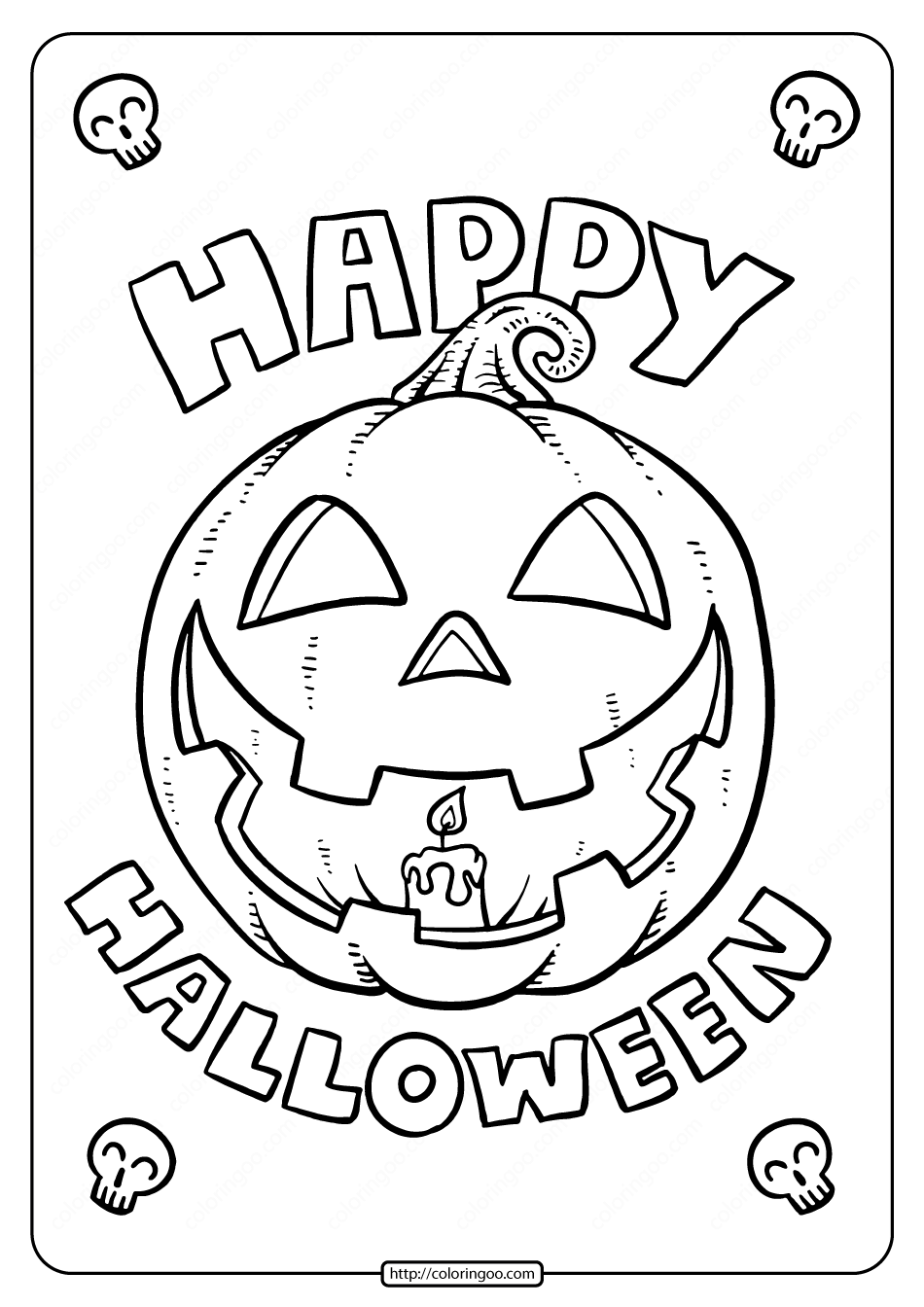 35 Free Halloween Coloring Pages for 2024 15