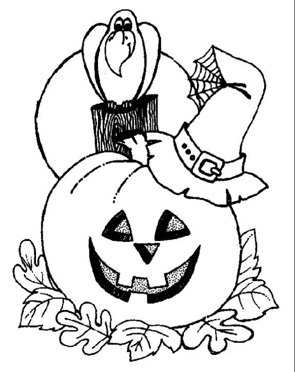 35 Free Halloween Coloring Pages for 2024 17