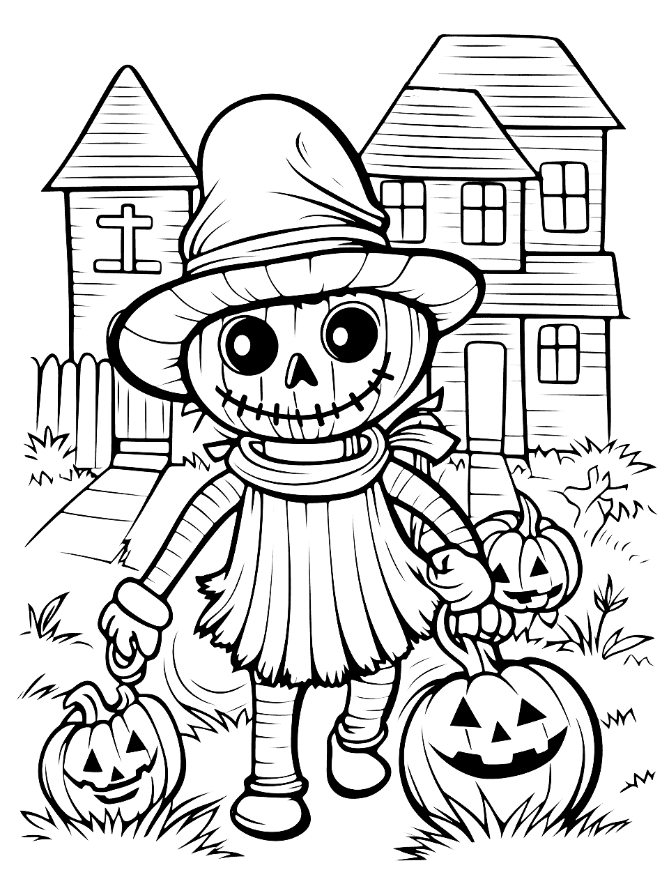 35 Free Halloween Coloring Pages for 2024 2