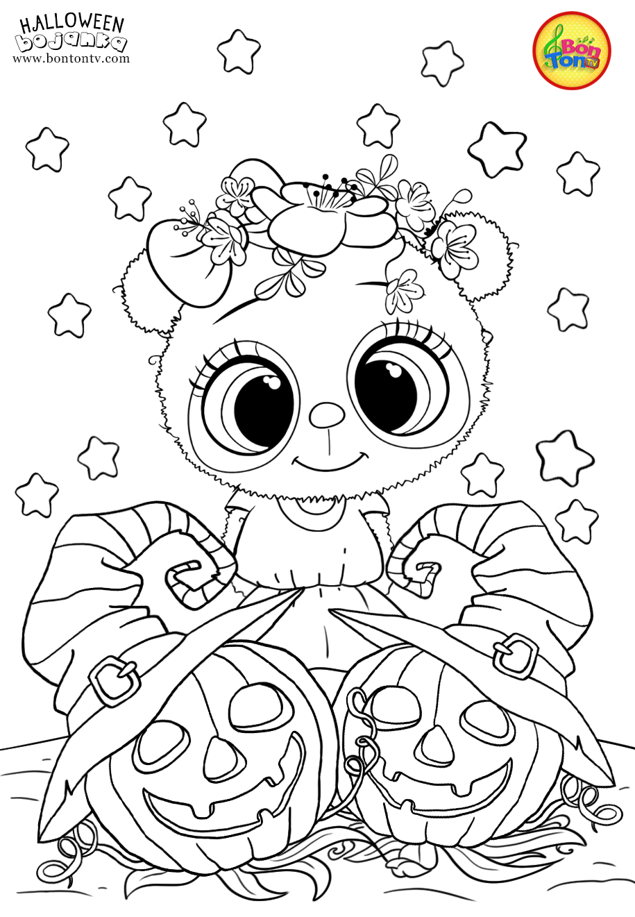 35 Free Halloween Coloring Pages for 2024 21