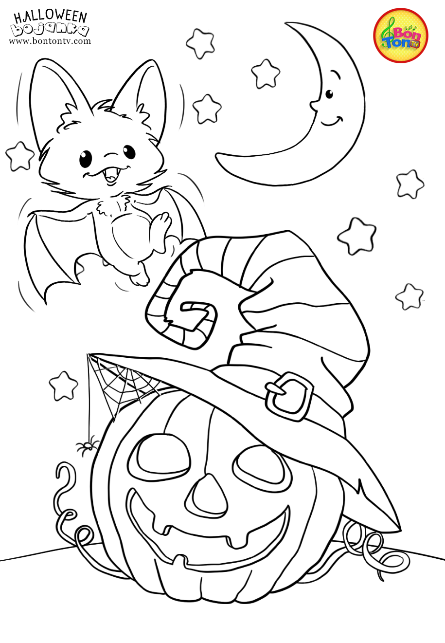 35 Free Halloween Coloring Pages for 2024 33