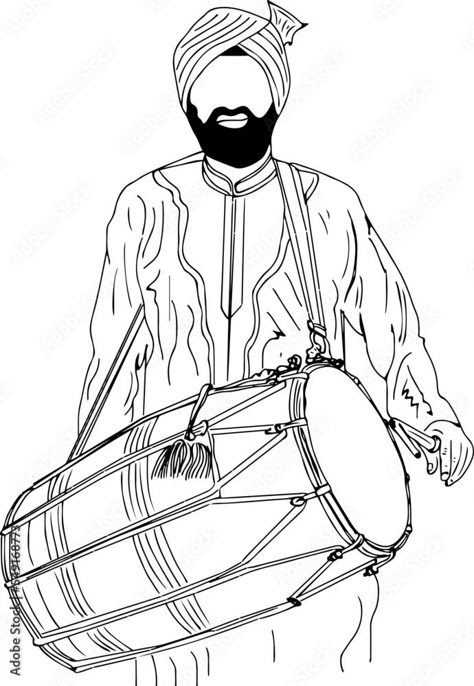 35 Punjabi Coloring Pages Printable 27