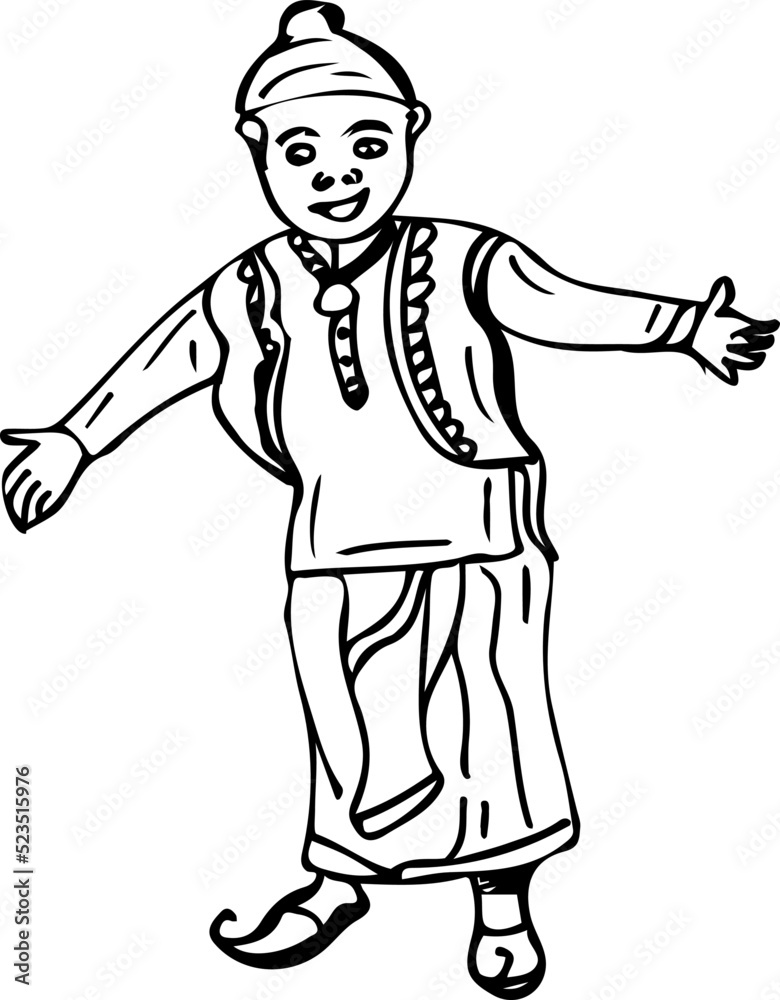 35 Punjabi Coloring Pages Printable 3