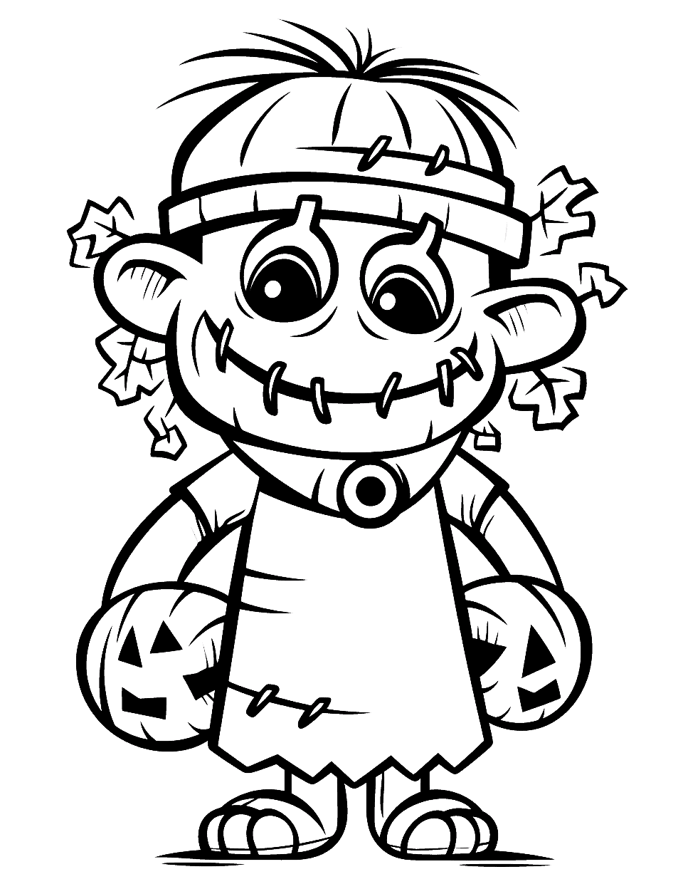 36 Enjoy Halloween Coloring Pages - Creative Fun 10