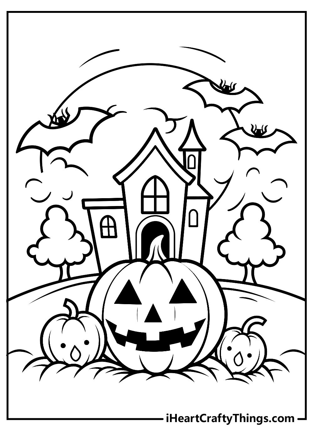 36 Enjoy Halloween Coloring Pages - Creative Fun 13