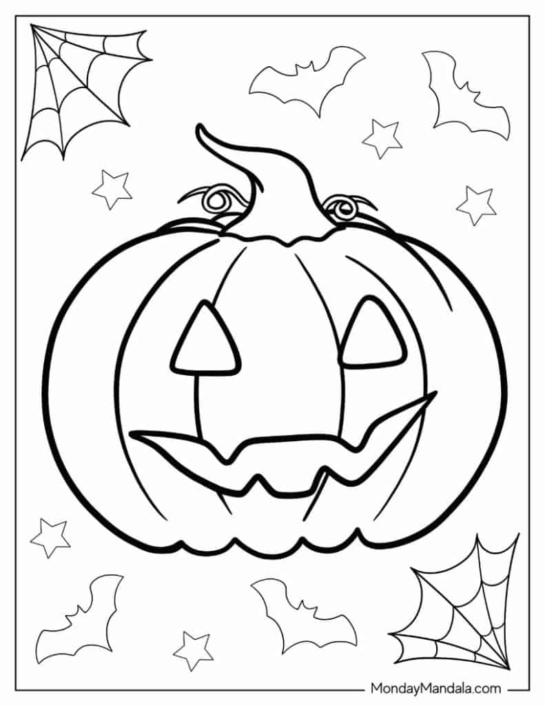 36 Enjoy Halloween Coloring Pages - Creative Fun 15