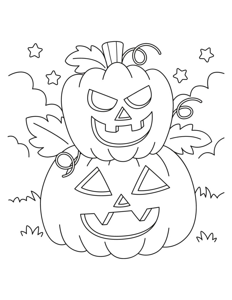 36 Enjoy Halloween Coloring Pages - Creative Fun 17