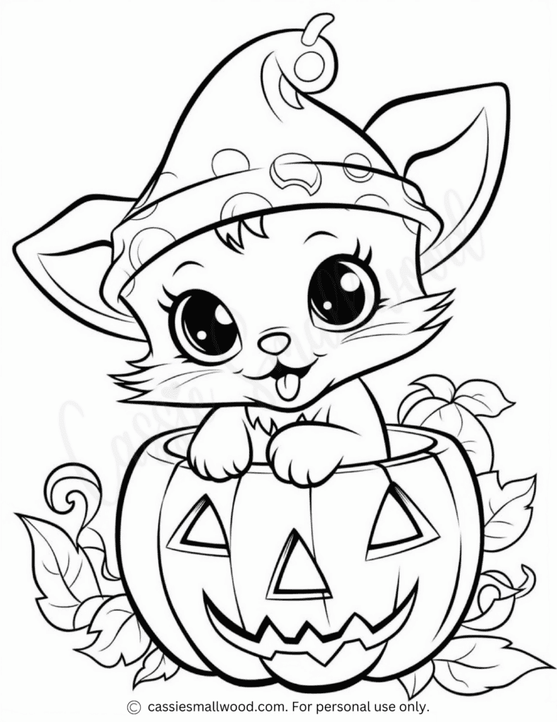 36 Enjoy Halloween Coloring Pages - Creative Fun 23