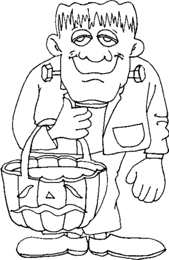 36 Enjoy Halloween Coloring Pages - Creative Fun 24