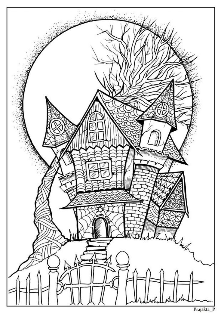 36 Enjoy Halloween Coloring Pages - Creative Fun 29