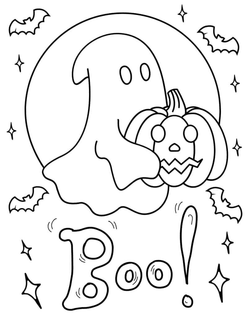 36 Enjoy Halloween Coloring Pages - Creative Fun 32