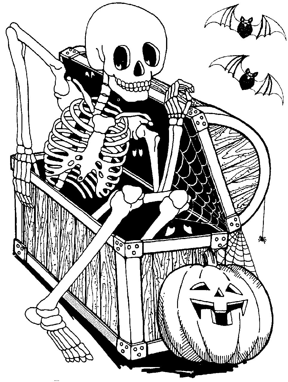 36 Enjoy Halloween Coloring Pages - Creative Fun 4