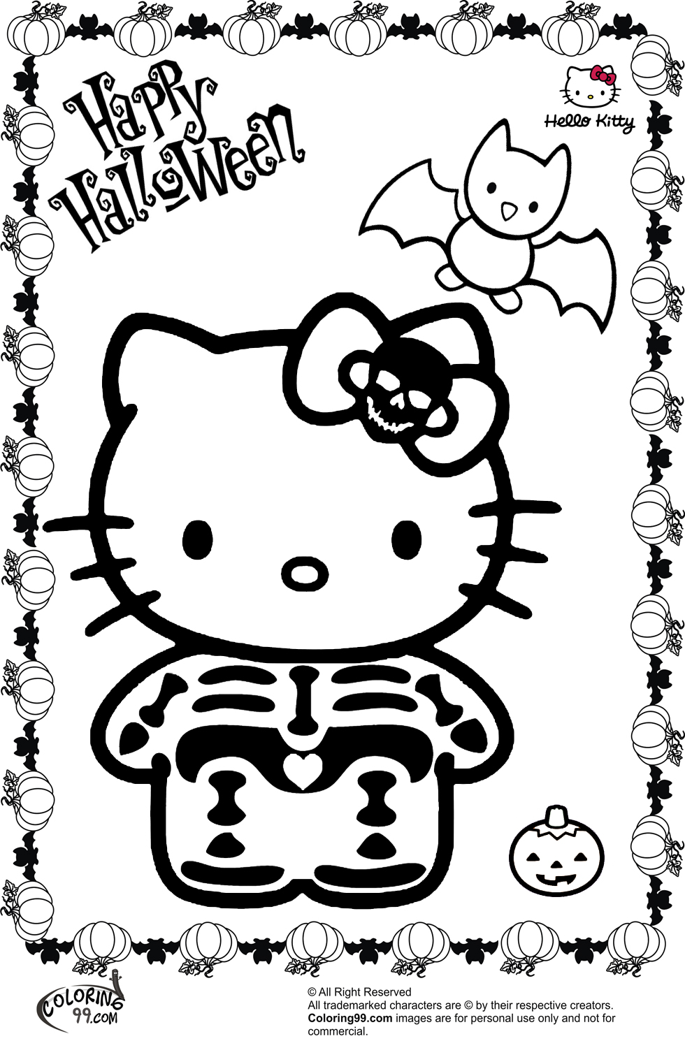 36 Enjoy Halloween Coloring Pages - Creative Fun 5