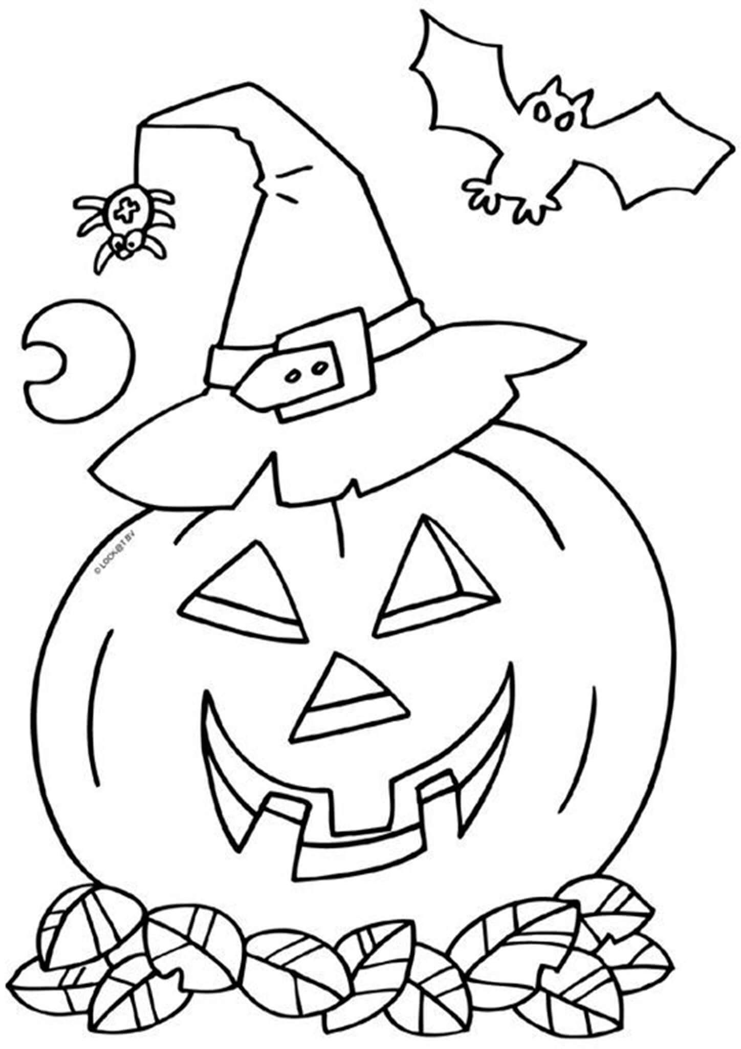 36 Enjoy Halloween Coloring Pages - Creative Fun 8