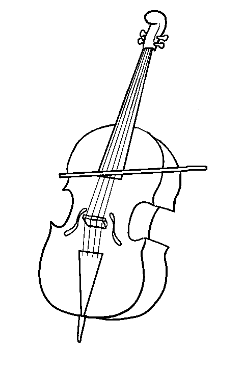 36 Free Instrument Coloring Pages Printable Music 18