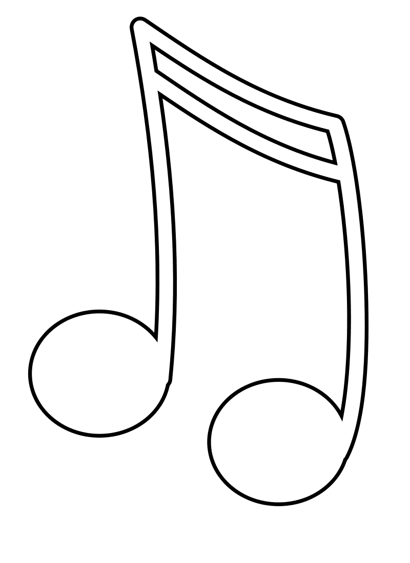 36 Free Instrument Coloring Pages Printable Music 23