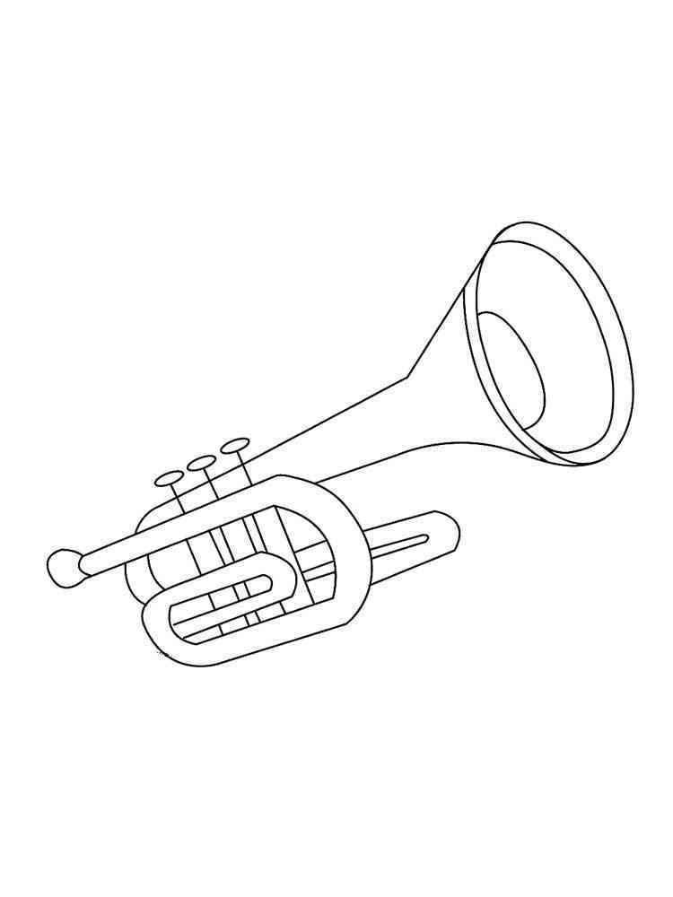 36 Free Instrument Coloring Pages Printable Music 25