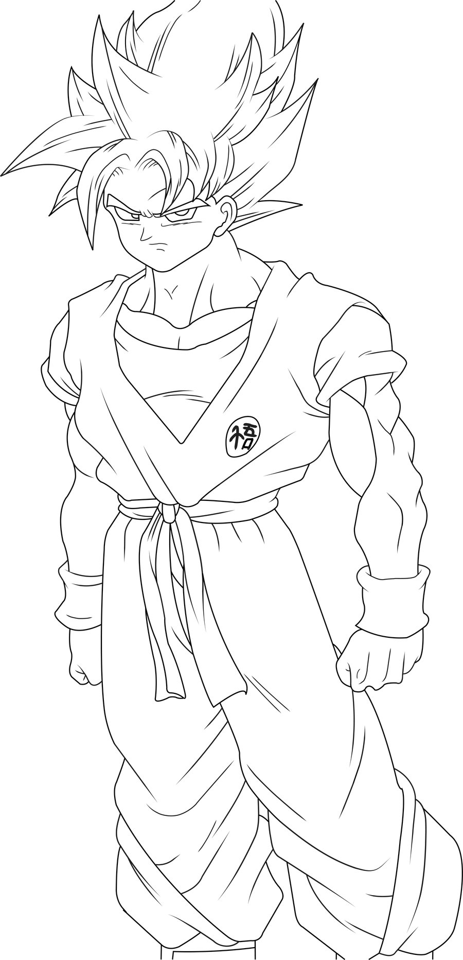 37 Goku Kaioken Coloring Pages Printable 30