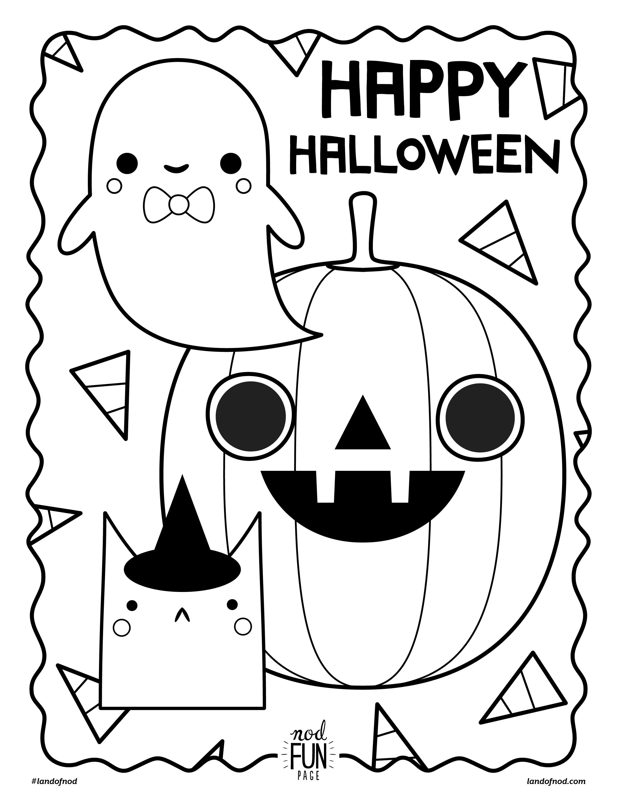 38 Premium Happy Halloween Coloring Pages for Kids 10