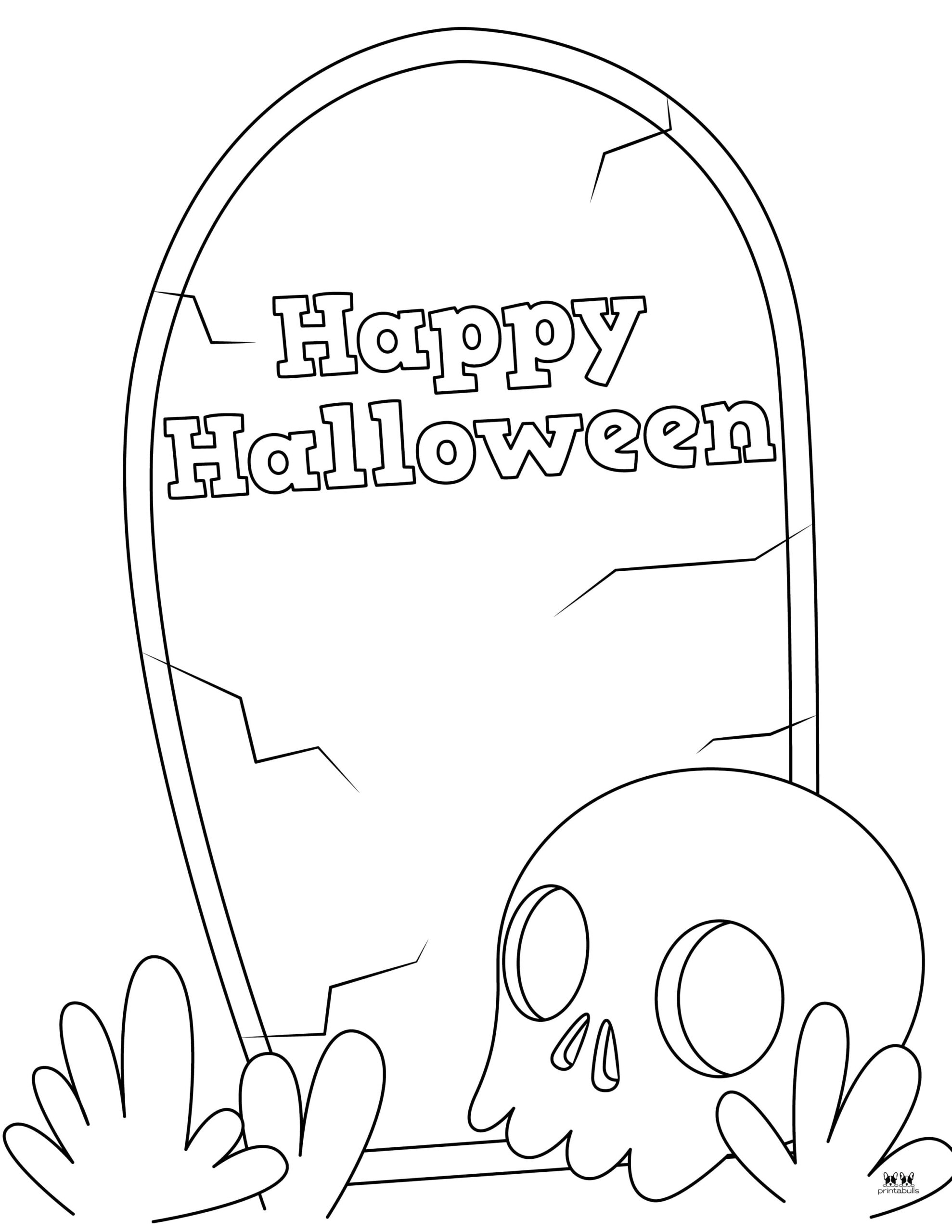 38 Premium Happy Halloween Coloring Pages for Kids 34