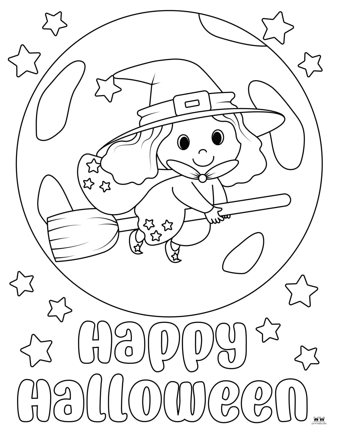 38 Premium Happy Halloween Coloring Pages for Kids 8