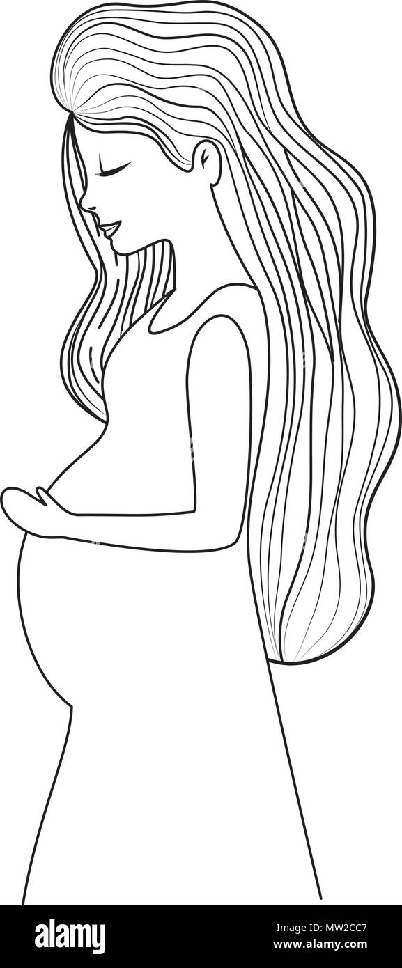 39 Free Printable Pregnancy Coloring Pages 10