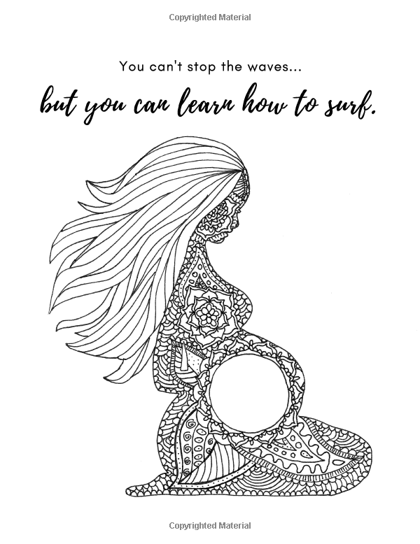 39 Free Printable Pregnancy Coloring Pages 14