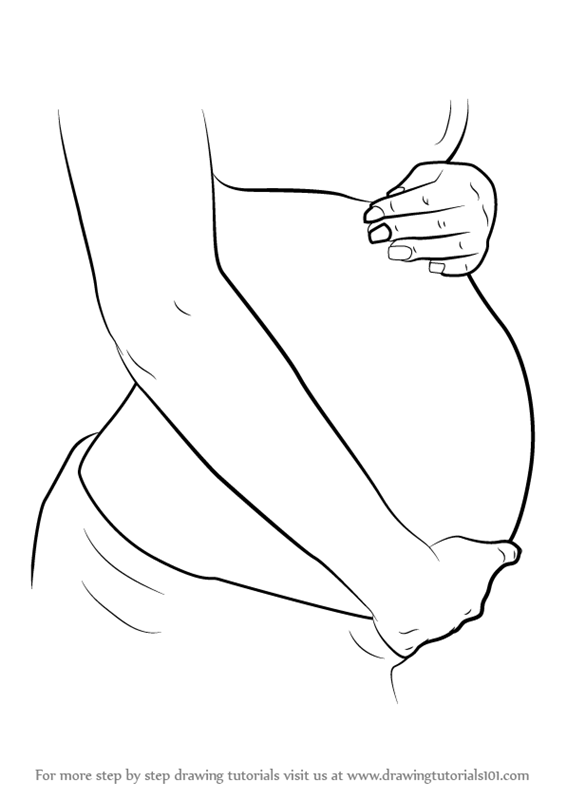 39 Free Printable Pregnancy Coloring Pages 16