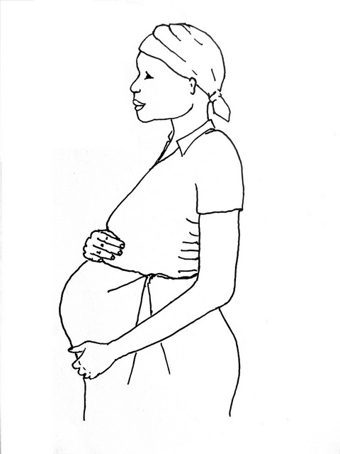 39 Free Printable Pregnancy Coloring Pages 22