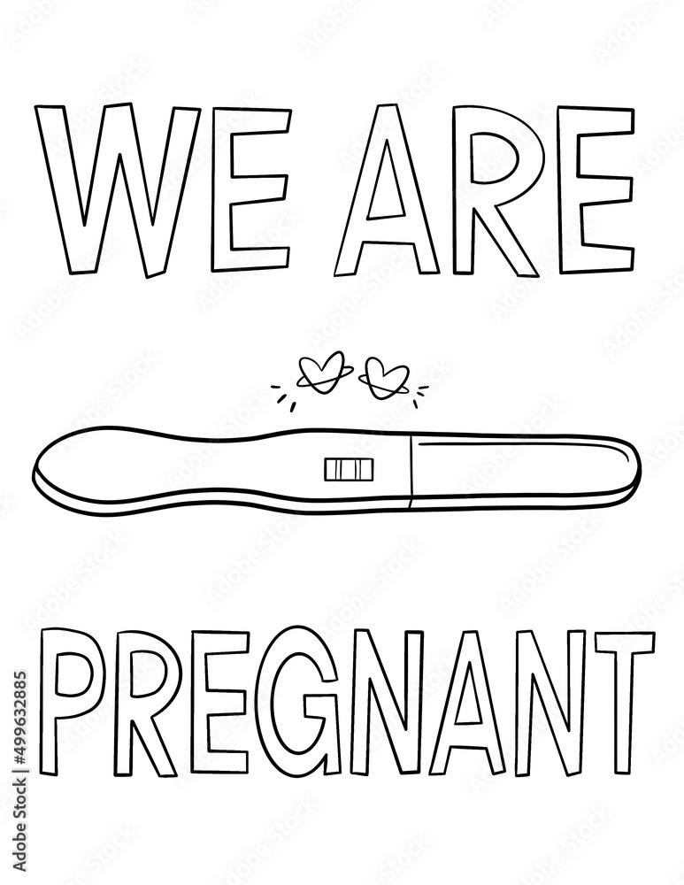 39 Free Printable Pregnancy Coloring Pages 4