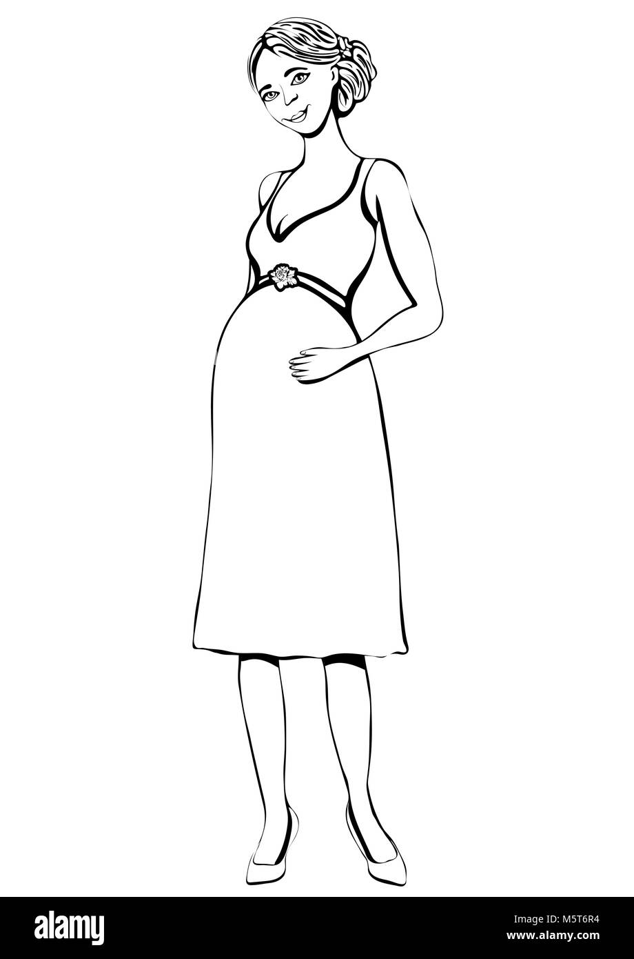 39 Free Printable Pregnancy Coloring Pages 5