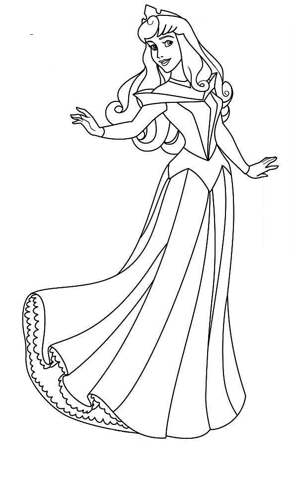 62+ Bright Aurora Coloring Pages Printable