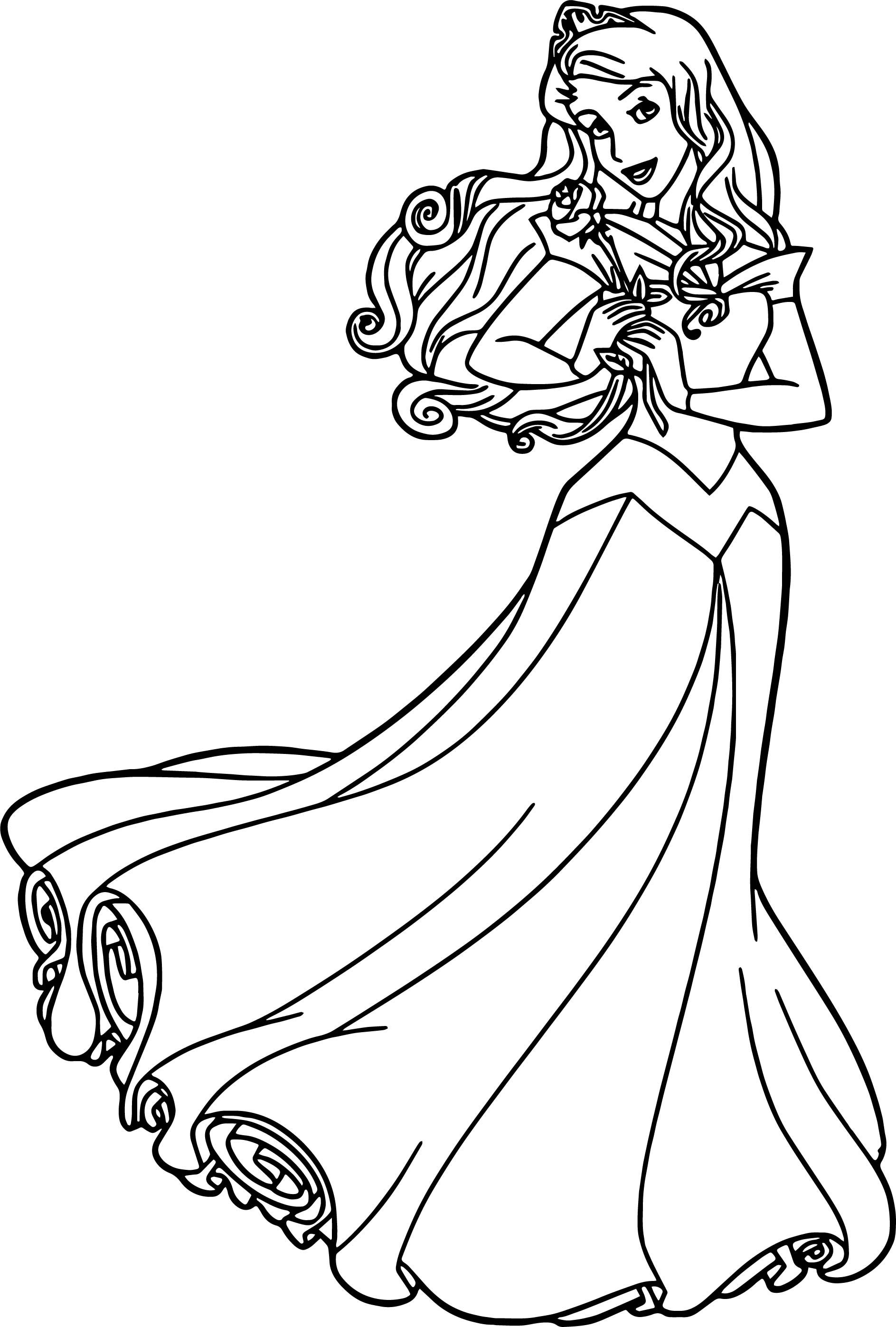 157+ Inspiring Aurora Coloring Pages Printable