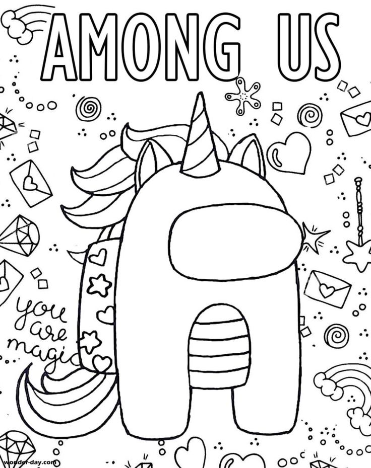 110+ Magical Sus Coloring Pages Printable