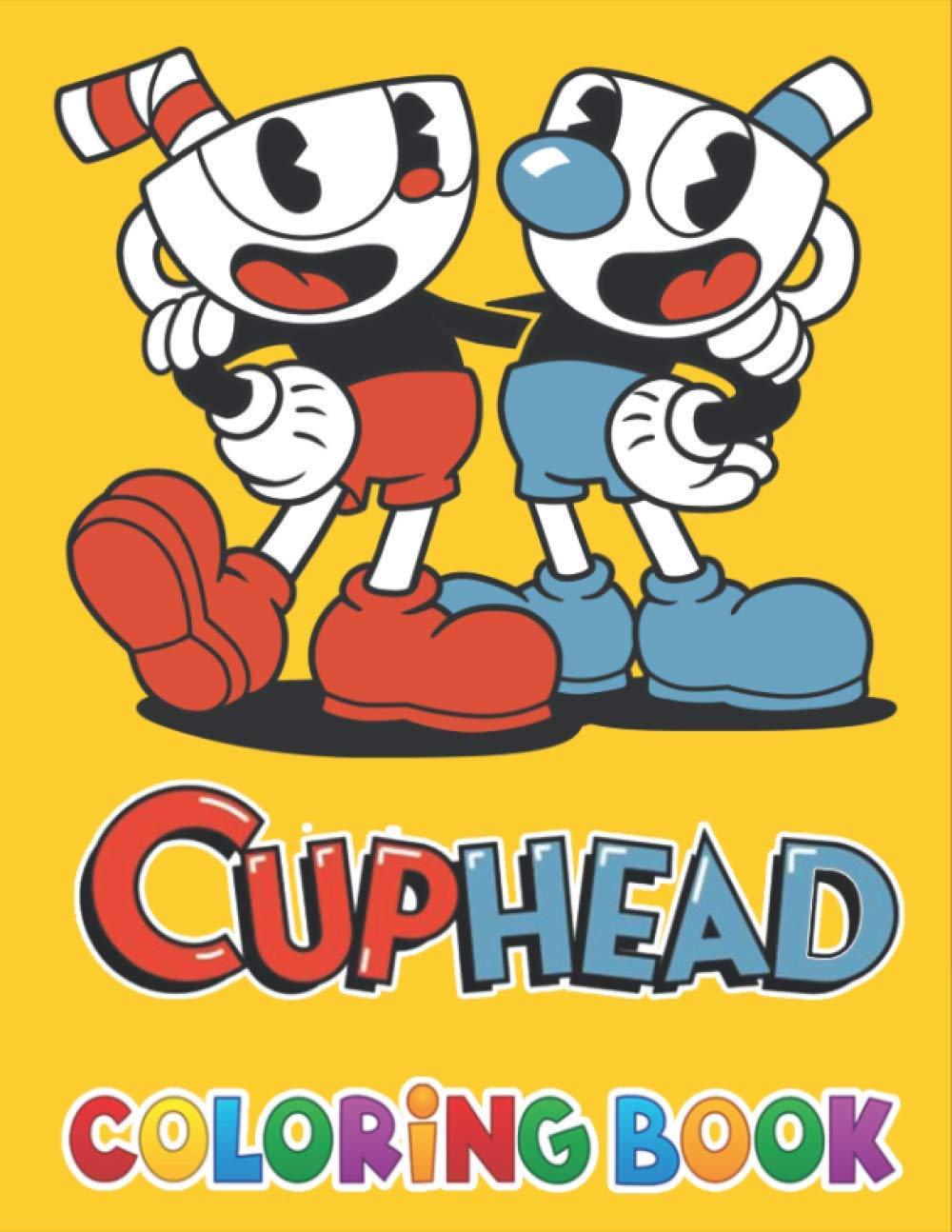 195+ Whimsical Cuphead Coloring Pages Printable