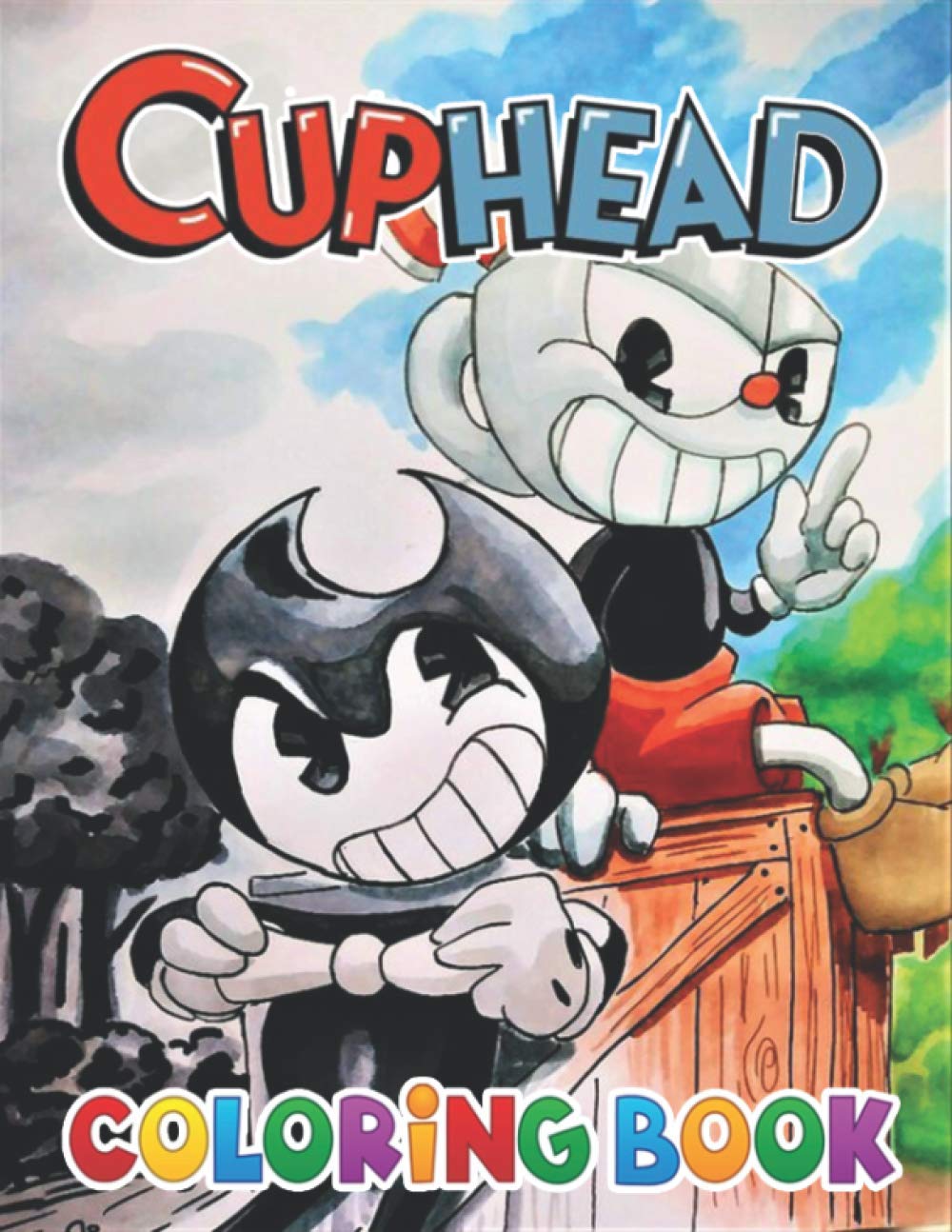 44+ Fun Cuphead Coloring Pages Printable