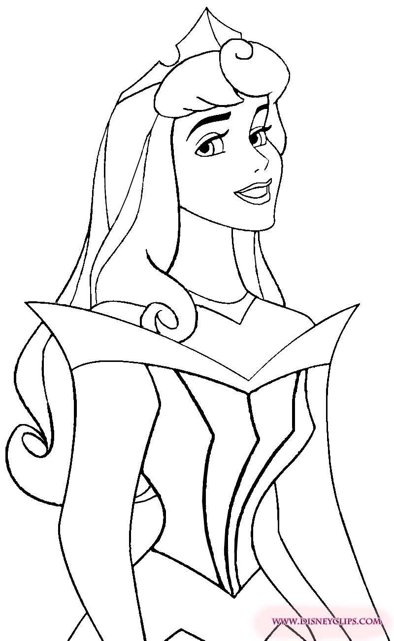 171+ Cheerful Aurora Coloring Pages Printable