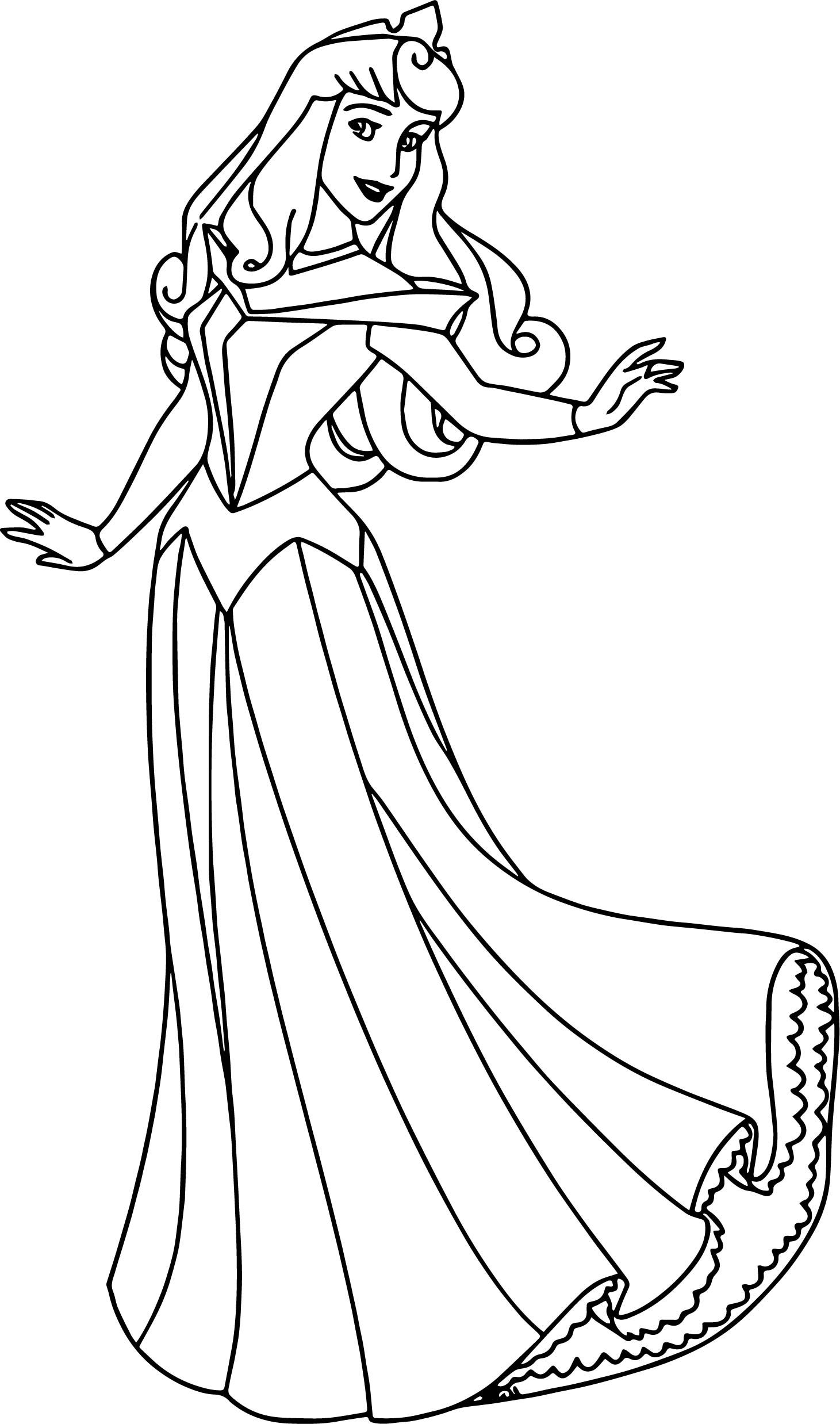 77+ Playful Aurora Coloring Pages Printable