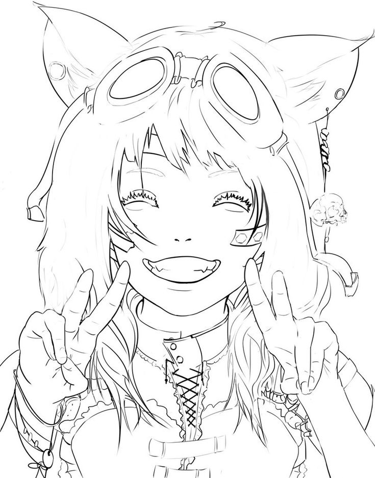 162+ Festive Anime Girl Coloring Pages Printable