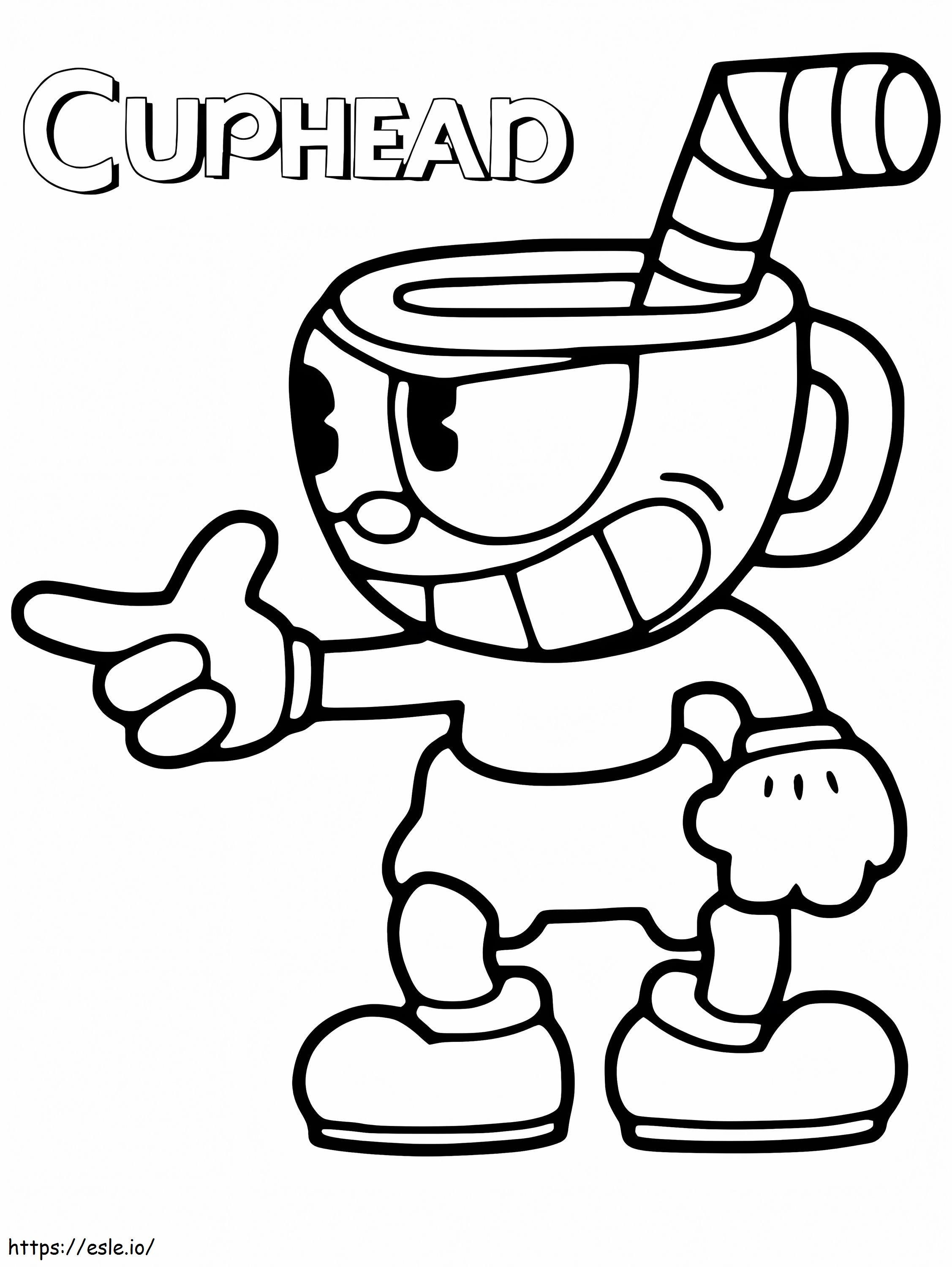 151+ Fun Cuphead Coloring Pages Printable