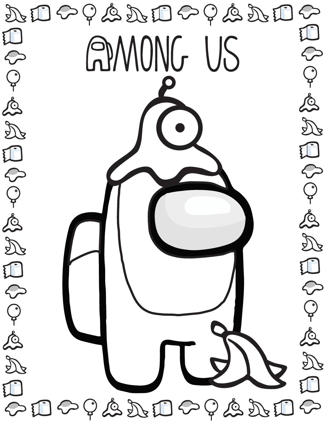 49+ Imaginative Sus Coloring Pages Printable