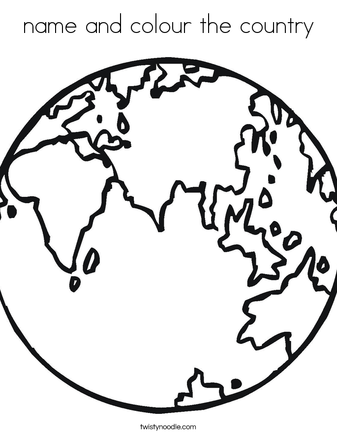 193+ Vibrant Countries Coloring Pages Printable