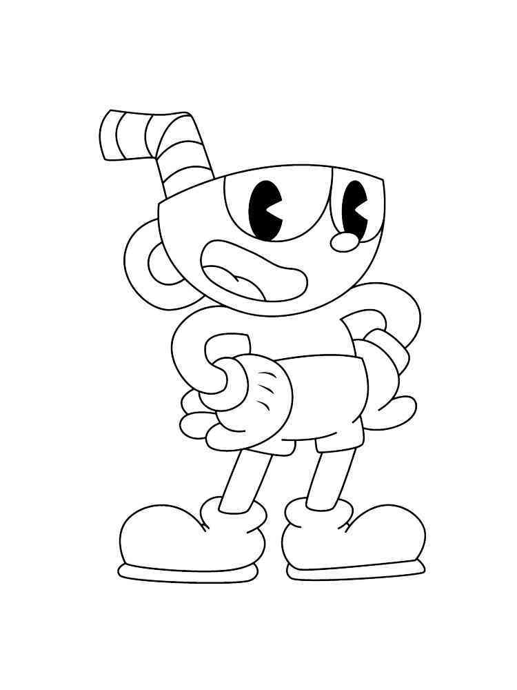 116+ Fantastic Cuphead Coloring Pages Printable