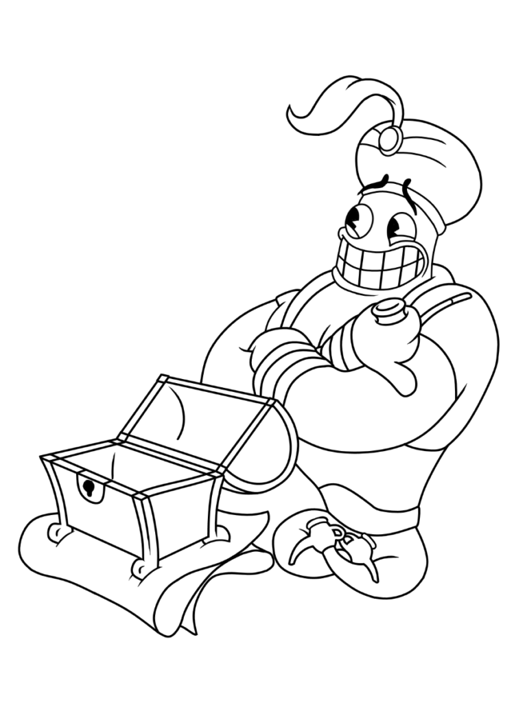 82+ Exciting Cuphead Coloring Pages Printable