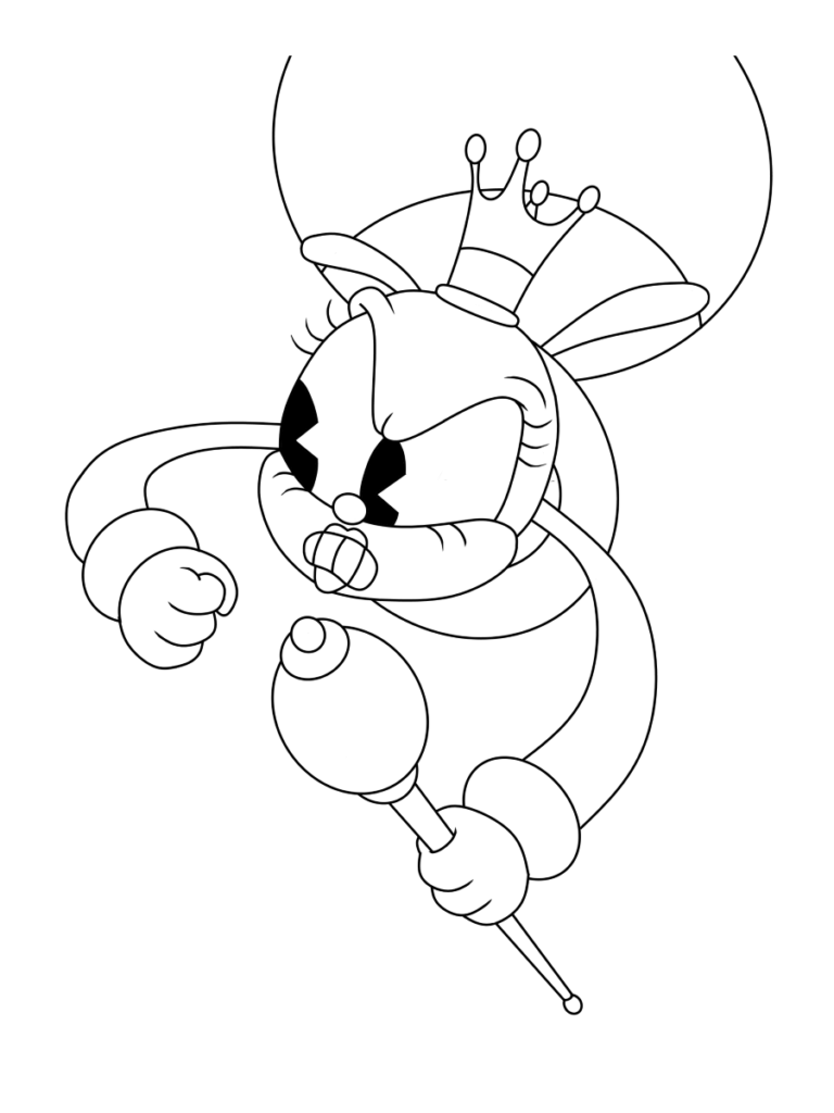 86+ Delightful Cuphead Coloring Pages Printable