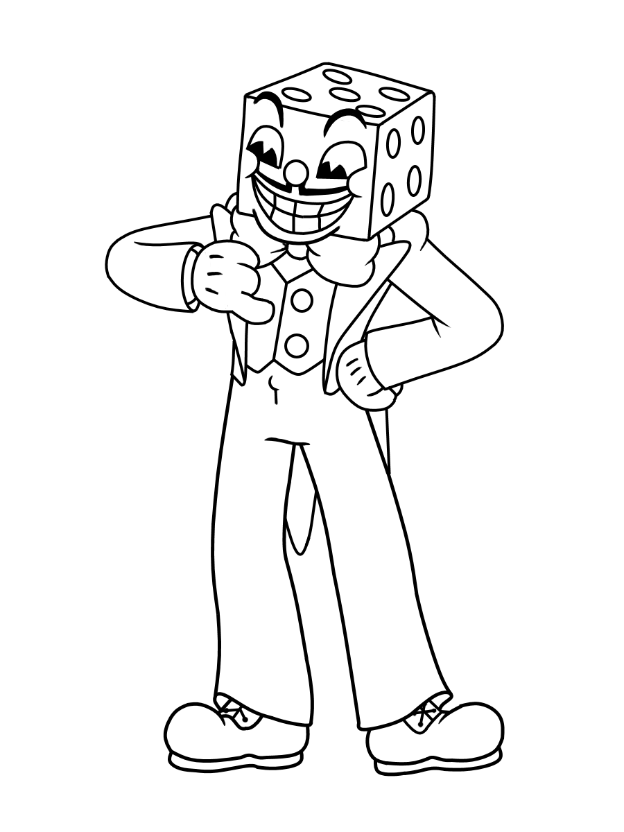 86+ Beautiful Cuphead Coloring Pages Printable