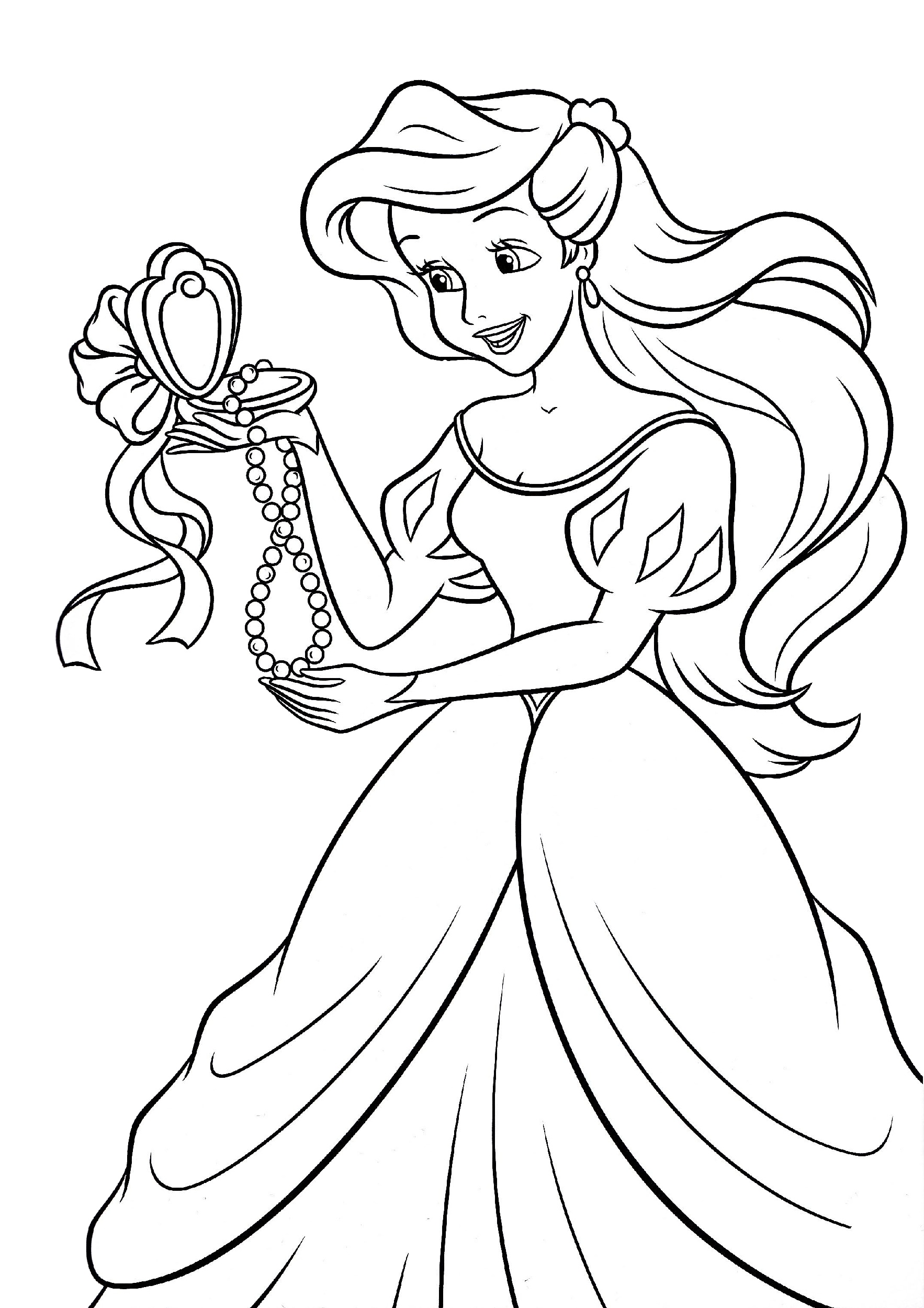 150+ Fantastic Mermaid Coloring Pages Printable