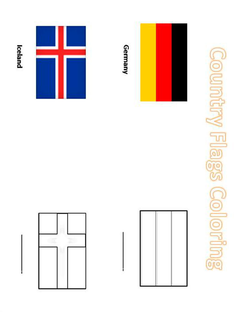 60+ Captivating Countries Coloring Pages Printable